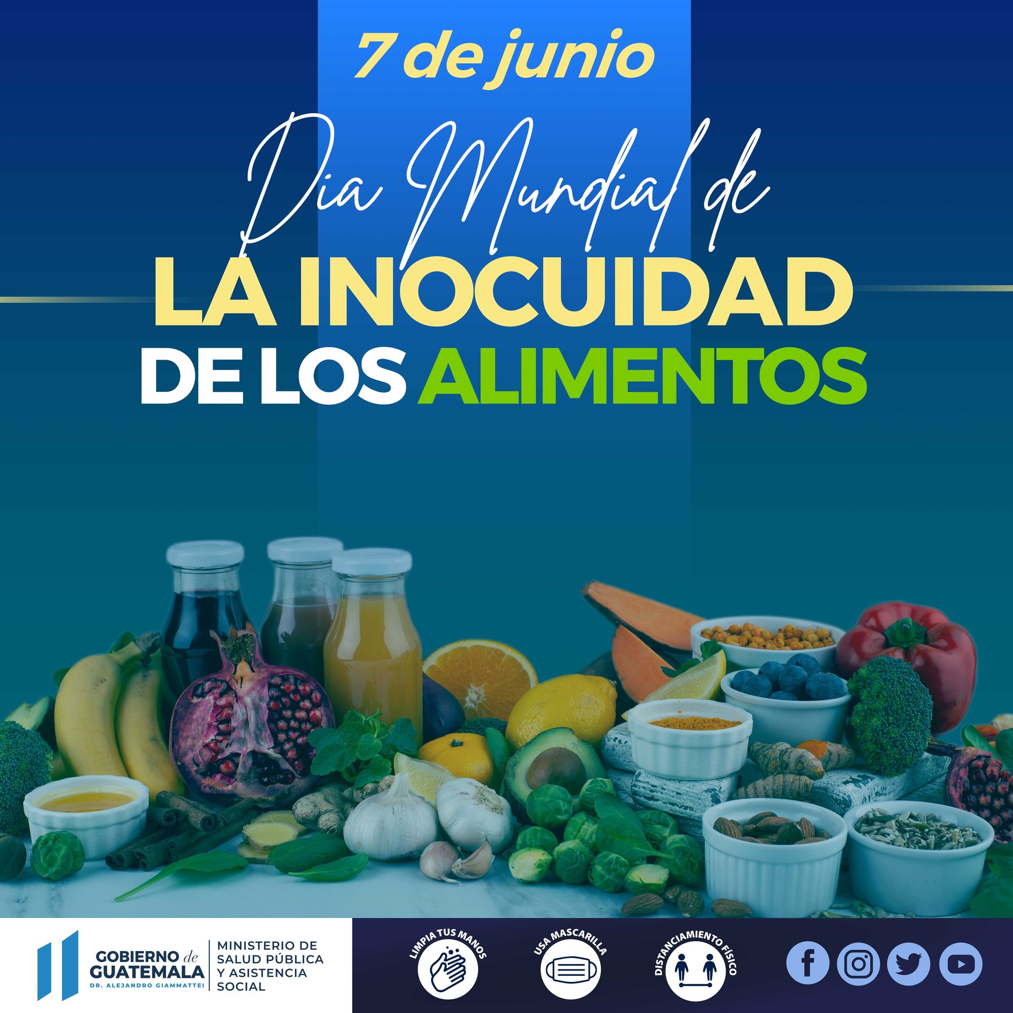 7 De Junio Día Mundial De La Inocuidad De Los Alimentos Crystal Stereo 2610